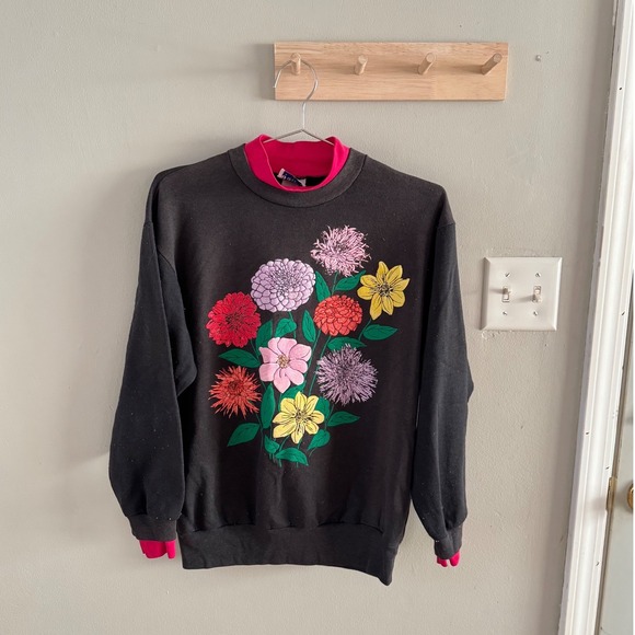 quips Sweaters - Vintage 90's mock neck sweatshirt